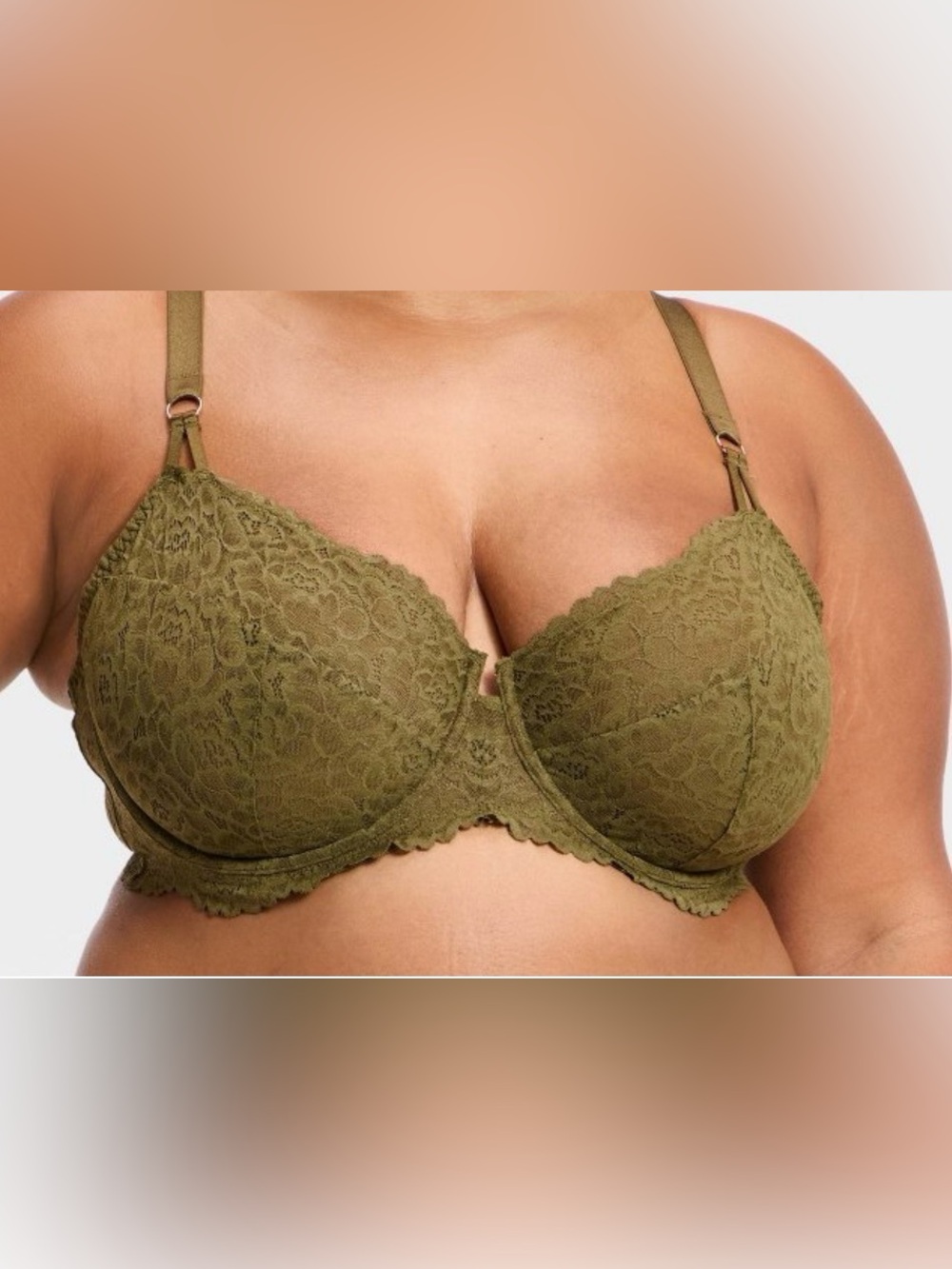 Women’s lace unlined bra Auden